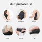 Boriwat Heated Back Massager: 3D Kneading for Neck, Shoulders & Legs - FSA/HSA Approved!