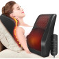 Boriwat Heated Back Massager: 3D Kneading for Neck, Shoulders & Legs - FSA/HSA Approved!