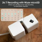 WYZE Cam Pan v3: Sécurité Intérieure/Extérieure 360°, Vision Nocturne Couleur & Suivi de Mouvement
