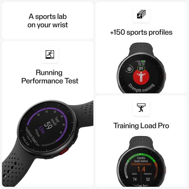 Polar Pacer Pro : Montre GPS Running Ultra-Légère avec Analyse de Récupération Avancée Polar Pacer Pro : Montre GPS Running Ultra-Légère avec Analyse de Récupération Avancée