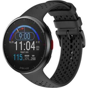 POLAR Pacer Pro : Montre GPS Fitness Ultra-Légère Gris-Noir
