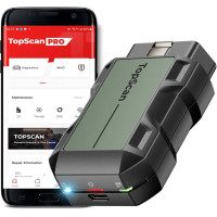 TOPDON TopScan Pro OBD2 Bluetooth Scanner for iOS & Android Cars 2024