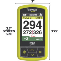 Izzo Swami 6000 GPS Golf: Précision, Étanchéité et Parcours Préchargés pour un Jeu Amélioré