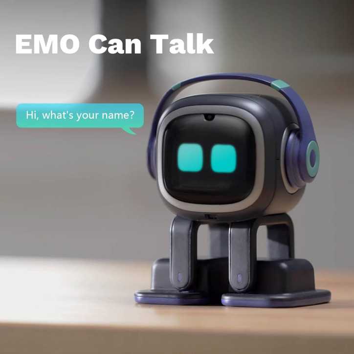 EMO: The ChatGPT AI Desk Robot Companion - Learn, Dance, and Play!