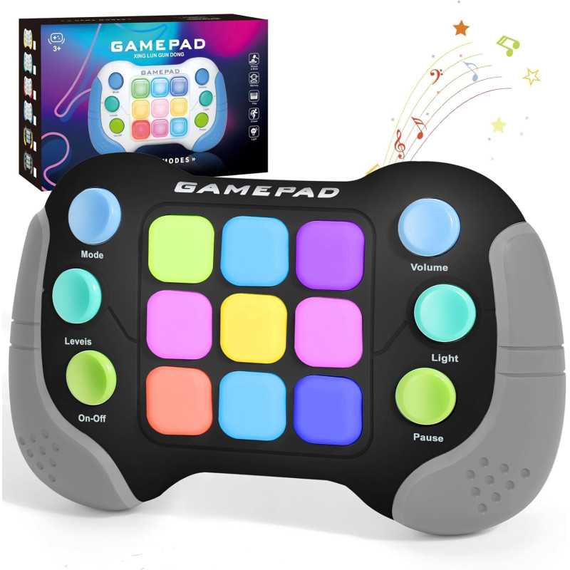 Fast Push Fidget Toy Handle – Flashing Memory Game for Kids & Adults