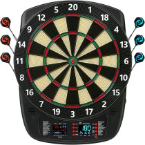 Electronic Dart Board Soft Tip 40 Games, LED Display, 6 Darts & Tips