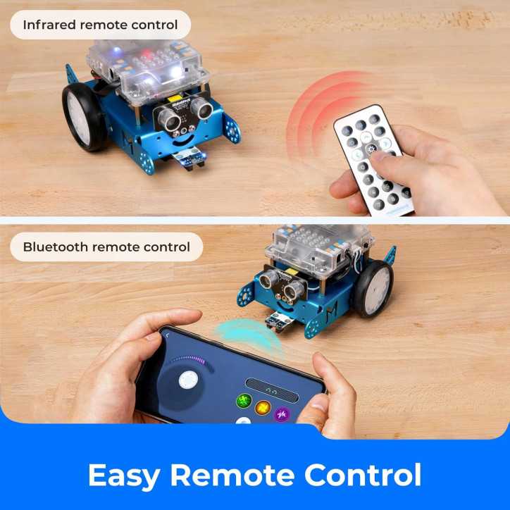 mBot Robot Éducatif Makeblock: Initiez vos Enfants à la Programmation STEM (8-12 ans)!