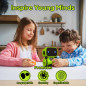 Contixo R1 Smart Robot Toy: Voice Control, Dancing, & Education for Kids 3-8 - Green