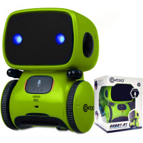 Contixo R1 Robot éducatif vert pour enfants 3-8 ans