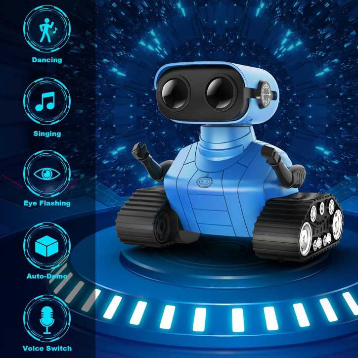 Robot Hamourd Télécommandé: Danse, Musique & Lumières LED - Le Jouet Idéal pour Enfants (5+)