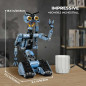 Johnny 5 Robot Télécommandé à Construire: 1176 Pièces, Cadeau Idéal Compatible Lego
