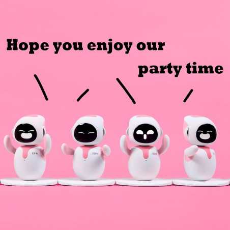 Eilik Pink : Robots interactifs mignons avec mini-jeux & émotions