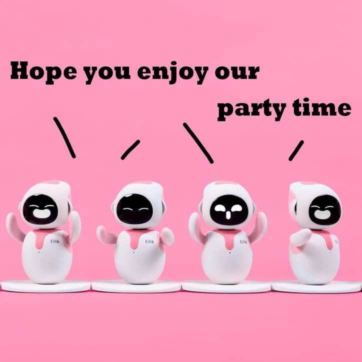 Eilik Rose : Le Robot Emotionnel Interactif qui Fait Craquer ! Mini-Jeux Inclus Eilik Rose : Le Robot Emotionnel Interactif qui Fait Craquer ! Mini-Jeux Inclus