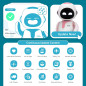 Eilik Rose : Le Robot Emotionnel Interactif qui Fait Craquer ! Mini-Jeux Inclus Eilik Rose : Le Robot Emotionnel Interactif qui Fait Craquer ! Mini-Jeux Inclus