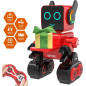 Robot Intelligent Interactif OKK : Contrôle Tactile et Vocal, Danse, Chante, Marche - Rouge