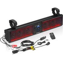 BOSS BRT26RGB ATV UTV Sound Bar - 26 Bluetooth, Waterproof & RGB