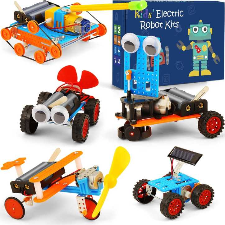 Kit Scientifique Robotique Enfant 5-12 Ans : Construis Ton Propre Robot Voiture! Kit Scientifique Robotique Enfant 5-12 Ans : Construis Ton Propre Robot Voiture!