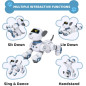 Interactive Robot Dog Toy: Remote Control Puppy That Sings, Dances & Does Tricks! Perfect Gift for Kids Ages 3-8 Interactive Robot Dog Toy: Remote Control Puppy That Sings, Dances & Does Tricks! Perfect Gift for Kids Ages 3-8