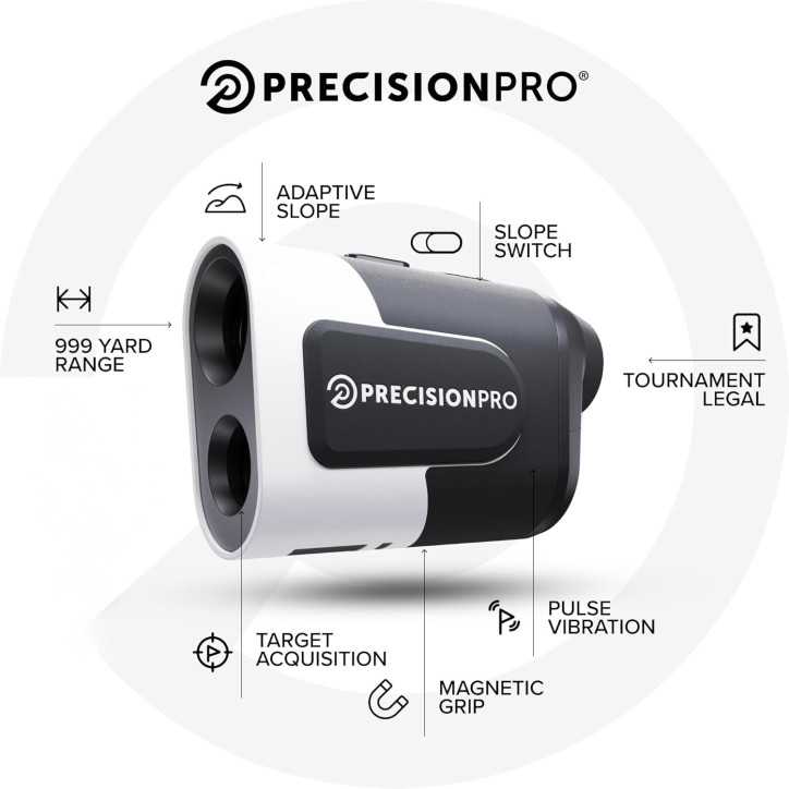 Precision Pro NX9 Golf Rangefinder: Pinpoint Accuracy with Slope & Magnetic Mount! Precision Pro NX9 Golf Rangefinder: Pinpoint Accuracy with Slope & Magnetic Mount!