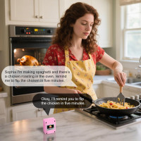 Deepseek AI Robot Companion: Smart Voice Assistant, Alarm Clock & Interactive Toy for All Ages