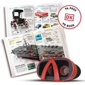 Virtual Reality Discovery Box: Interactive VR Book & STEM Set for Kids