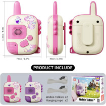 Unicorn Walkie Talkies for Girls - Birthday & Christmas Gift 2 Pack