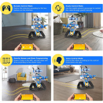 Robot STEM Programmable avec App & Télécommande - Kit de Construction Éducatif 8-16 ans - Apprends en Tamusant !