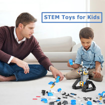 Robot Jouets STEM pour Enfants 8-16 ans avec APP & Télécommande