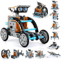 Lucky Doug 12-in-1 STEM Solar Robot Kit Toys for Kids Ages 8-13 Gifts