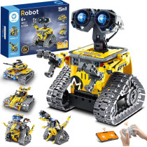 Kit Robot Sillbird 5-en-1 STEM avec Télécommande - 488 pcs
