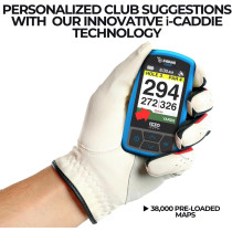 Izzo Swami 6000 GPS Golf Portable - Écran Couleur, Étanche