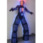 Costume Robot LED RGB Lumineux: Illuminez vos Soirées et Spectacles!