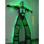 Costume Robot LED RGB Lumineux: Illuminez vos Soirées et Spectacles!