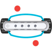 Hypershot 5-in-1 Electronic Table Hockey Game: Lights, Sounds, & Non-Stop Fun!