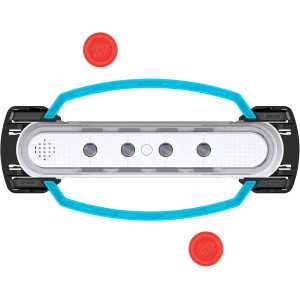 Hypershot 5-en-1: Jeu de Hockey de Table Electronique avec Effets Sonores et Lumineux - Ambiance Garantie!
