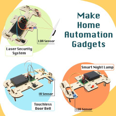 Butterfly Edufields STEM Robotics Kit: Build 10+ Robots! Fun Electronics & Engineering for Kids 8-14