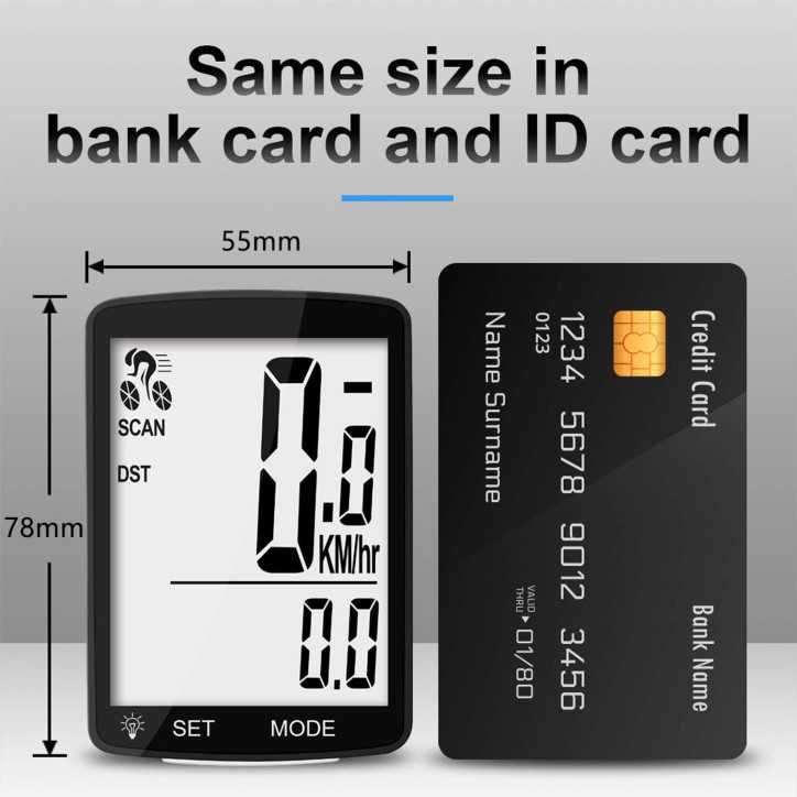 Wireless Bike Computer: Track Speed & Distance on 3 LCD - Waterproof Cycling Odometer Wireless Bike Computer: Track Speed & Distance on 3 LCD - Waterproof Cycling Odometer