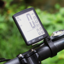 Wireless Bike Computer with 20 Functions, Waterproof & Large LCD Display
