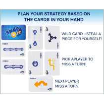 Snap Circuits SNAP 2 IT! STEM Game: Spark Family Fun & Learning for Ages 7+