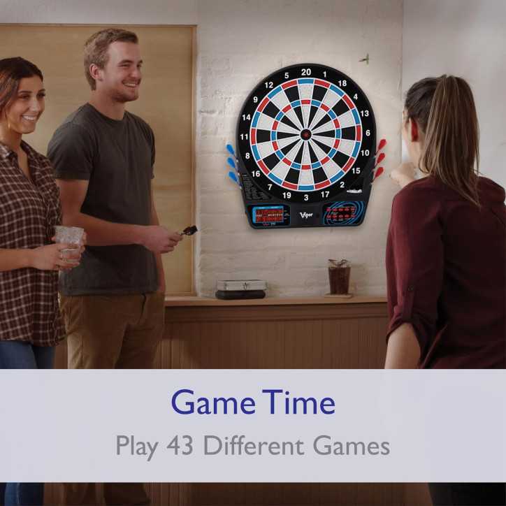 Viper 777 Electronic Dartboard: Over 40 Games, Auto-Scoring, & Soft Tip Darts - Ultimate Home Fun!