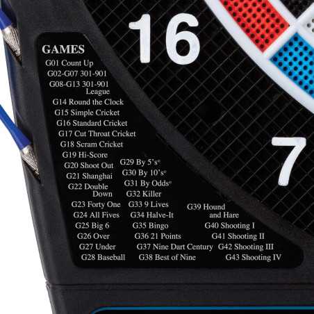 Viper 777 Electronic Dartboard: Over 40 Games, Auto-Scoring, & Soft Tip Darts - Ultimate Home Fun!