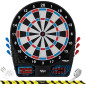 Jeu de Fléchettes Électronique Viper GLD 777: Plus de 40 Jeux, Score Auto, Écran LCD - Noir