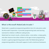 Console Rétro Programmable ELECFREAKS: Apprenez à Coder en Blocs & Python! Idéal STEM