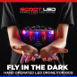 Scoot Mini Drone Force1: Pilotage Facile par Mouvement, LED Rouge/Bleue - Jouet Tech Idéal pour Enfants & Adultes!