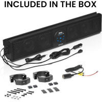 BOSS Audio System: Weatherproof Bluetooth Speakers with USB Charge & 3-Year Warranty