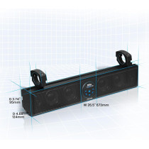 BOSS Audio BRT26A 26 ATV UTV Sound Bar - Bluetooth, Weatherproof