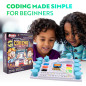 Kit Premier Codage Playz : Initiation Ludique au Code Binaire et Algorithmes (Sans Écran!) Kit Premier Codage Playz : Initiation Ludique au Code Binaire et Algorithmes (Sans Écran!)