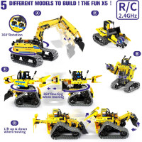Kit Robotique STEM 5-en-1 : Construis, Programme et Joue ! 430 Pièces. Idéal 6-14 ans