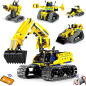 Kit Robotique STEM 5-en-1 : Construis, Programme et Joue ! 430 Pièces. Idéal 6-14 ans