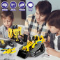 Kit Robotique STEM 5-en-1 : Construis, Programme et Joue ! 430 Pièces. Idéal 6-14 ans
